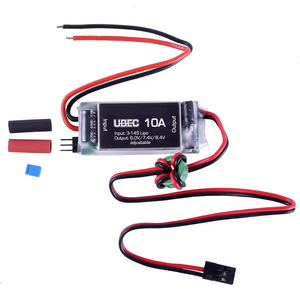 Module régulateur de tension UBEC10A, sortie 6V/7.4V/8.4V HV 3S 4S 6S 3-14S, batterie Lipo, récepteur RC, moteur servo sans balais - Product Image 3