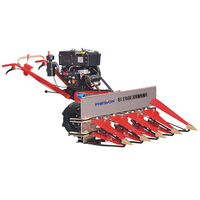 Offre Spéciale Moissonneuse-Lieuse Mini pour Riz, Blé, Maïs de 80cm, 100cm, 120cm, Montée sur Motoculteur Agricole