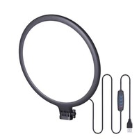 Anneau lumineux de 14 pouces avec trépied de 2,1 m, éclairage d'appoint plein écran et support de téléphone pour diffusion en direct professionnelle et maquillage