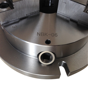 Mandrin de tour manuel à 3 mors en acier ultra-mince et puissant de la série NBK, modèle NBK-06 pour machine-outil 6000 - Product Image 5
