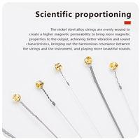 Road Dog KE 09 10 High Carbon Hexagon Steel Core PVD Ion Coating Coated Nickel Steel Alloy Material Electric Guitar String