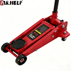 Gato hidráulico de perfil bajo de 3 toneladas para trabajo pesado, elevador hidráulico para automóviles, herramienta de taller - Product Image 1