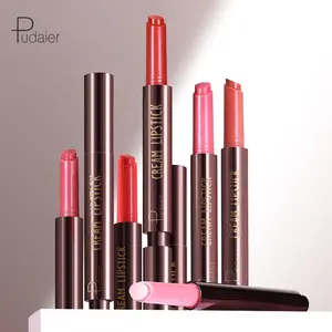 Pudaier, nuevo diseño, alta calidad, 9 colores, crema, lápiz labial, tinte hidratante, bálsamo labial jugoso