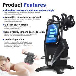 Nuevo 3 en 1 Rusia 360 2026 °   Máquina Profesional Vertical de Masaje con Rodillos Giratorios para Adelgazar el Cuerpo - Product Image 3