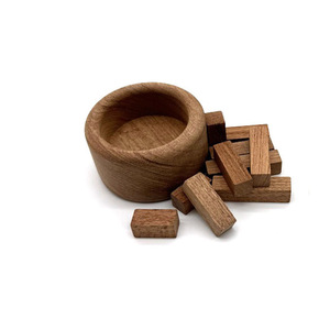 Diffuseur en bois de noyer noir, diffuseur d'huiles essentielles sans flamme portable, désodorisant pour voiture, objet décoratif - Product Image 5