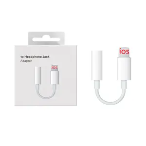 Hot Sale Original Buchse 3,5mm für Apple Lighting auf 3,5mm Kopfhörer anschluss Adapter kabel Aux-Kabel Audio anschluss