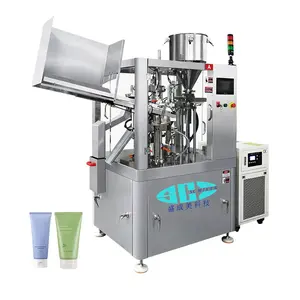 Automatic ointment aluminum soft tube filling sealing machine toothpaste tube filling and sealing machine