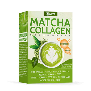 Bebida Instantánea de Colágeno en Polvo de Matcha Súper Sólida, Bebida Diaria de Colágeno para el Cuidado de la Piel con Matcha y Vitamina C - Product Image 4