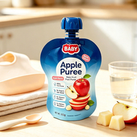 Op maat gemaakte speciaal gevormde spout pouch, staande pouch, hoge barrière, hersluitbare spout zak voor fruitpuree, sap, Mylar zakken