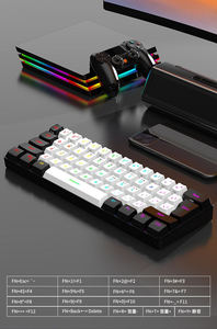 คีย์บอร์ดกลไกอินเดียขายส่ง คีย์บอร์ดเกมมิ่งแบบถอดเปลี่ยนสวิตช์ได้ K620 มินิคีย์บอร์ดกลไก - Product Image 5