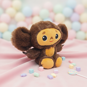 Peluche de Cheburashka Personalizado al por Mayor, Juguete de Peluche Súper Suave, <span class=keywords><strong>Mono</strong></span> con Orejas Grandes, Animal de Peluche Kawaii, Regalos de Personajes de Dibujos Animados - Product Image 3