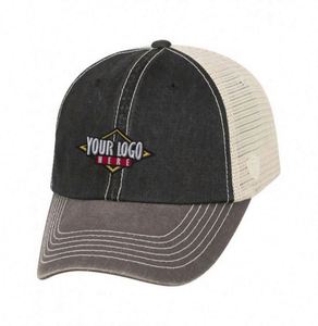 Personalized Logo Distressed Baseball Cap Custom Embroidered Adjustable Vintage - Product Image 3