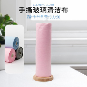 Glass Cleaning <b>Cloth</b> Microfiber Thickened Water <b>Absorbing</b> For Glass Blue Pink Gray - Product Image 2