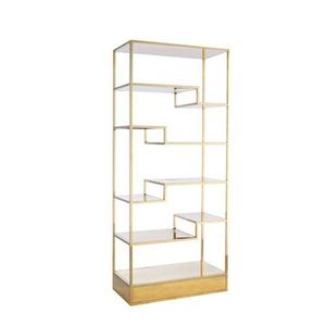 ชั้นวางแก้วไวน์โลหะสีทองสำหรับงานแต่งงานดีไซน์ใหม่ออกแบบได้ตามต้องการ - Product Image 1