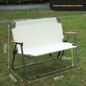 Silla de Playa Plegable Doble Portátil para Picnic y Camping, Cómoda - Product Image 4