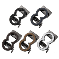 Hebilla de cinturón de moda para hombre, hebilla de cinturón de aleación de zinc, hebilla automática