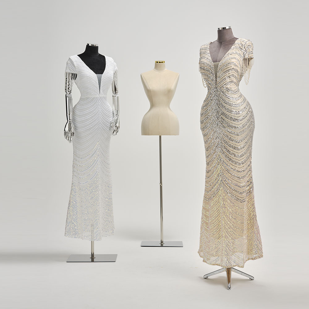 PU-1女性ドレスフォームマネキンセクシー女の子大きなおっぱい