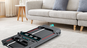 Tapis de marche pliable portable avec écran LED pour fitness à domicile, inclinaison manuelle, vente en gros - Product Image 4