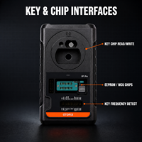 Programador de Llaves OTOFIX XP1 Pro, Programador de Chips EEPROM, Lector de Transpondedores IMMO para BENZ y Audi, +3000 Variantes de Chip IM1 IM2