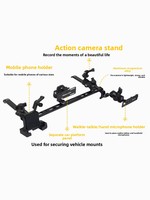 Middenconsole ABS Materiaal Mobiele Telefoon Autoradio Intercom Uitbreidingsbeugel voor BAW BAIC 212 T01 2024-2026 Nieuwe Special
