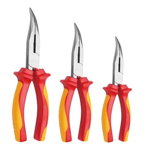 Bán Buôn Cách Nhiệt VDE Điện Dụng Cụ cầm tay Bộ Sửa Chữa Xe Bộ Công Cụ Với Uốn Cong Mũi Kìm 1000V Công Cụ Cách Điện Thợ Điện - Product Image 2
