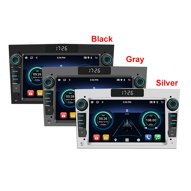 7 Inch 2+32G 2+64G Android 12 Car Radio Multimedia Video Player Navigation GPS WIFI for Opel