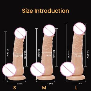 Kadınlar için sevimli gerçekçi horoz yapay penis yumuşak PVC yetişkin seks oyuncak gül stimülasyon heyecan cinsel zevk yapılan silikon ABS - Product Image 2