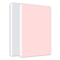 Papel de Sublimación YS A3 A4 100gsm 120gsm para Impresión de Inyección de Tinta, Papel de Transferencia de Calor con Reverso Rosa de Secado Rápido