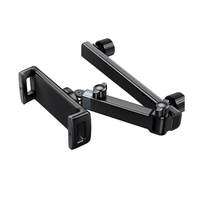 Support de tablette et de téléphone portable universel pliable télescopique rotatif réglable, stabilité accrue pour une utilisation sur lit, voiture, tableau de bord