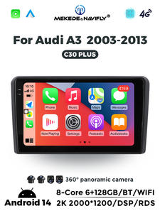 Navifly, el más nuevo sistema Android, Car-play <span class=keywords><strong>Anto</strong></span> 2K, pantalla táctil retráctil, Radio de coche para Audi A3, compatible con DSP 360, cámara BT GPS - Product Image 5