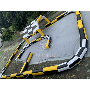 Đồ Chơi Đua Xe Có Thể Bơm Hơi Ngoài Trời Cho Trẻ Em Cản Xe Đua Đường Đua - Product Image 6