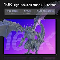 Impresora 3D ELEGOO Saturn 4 Ultra 16K LCD |   Impresión de Resina de Alta Velocidad con Nivelación Automática y Control Inteligente de Temperatura