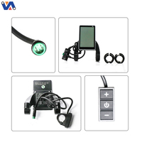 M5 LCD-Display V3.0-EU für V8 Electric Bike Controller Wasserdichtes IP65 Ebike-Messgerät mit USB-Aufladung, Tachometer, mit Schalter