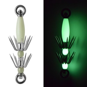 Amo da <span class=keywords><strong>pesca</strong></span> a doppio filo per polpi e calamari, amo luminoso per calamari, esca per gamberi per la <span class=keywords><strong>pesca</strong></span> commerciale - Product Image 1
