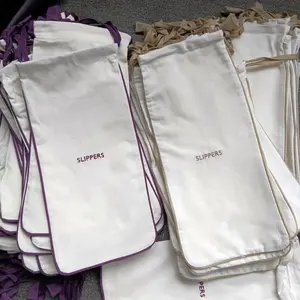 BSCI lin coton sac à cordon bijoux pochette de rangement sacs bio petit coton lin personnalisé recycler Beige recyclable