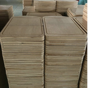 Tabla de cortar de bambú rectangular, bloque de madera maciza para cocina, uso doméstico, origen Lishui - Product Image 1
