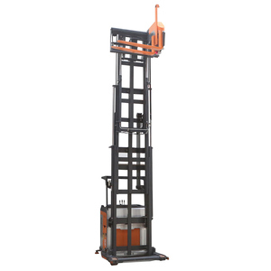 Chariot élévateur électrique à trois voies pour allées étroites, capacité de charge 1000 kg - 2000 kg, pneus solides anti-usure, système de contrôle intelligent, faible taux de défaillance - Product Image 1