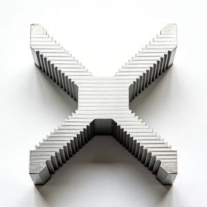 Équerre d'angle industrielle en aluminium durable, à 90 degrés, de conception moderne et de haute qualité, pour extrusion d'aluminium, sur mesure - Product Image 1