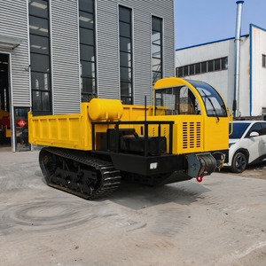Cheap New <b>Dumper</b> Unique Hydraulic Rubber Crawler Self Transporter <b>Tracked</b> Vehicle <b>Dumper</b> Trade - Product Image 5