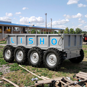 Thông Minh Điện 1500Kg Tải Cao Kéo Máy RC 8X8 Off Road Đặc Biệt Giao Thông Vận Tải Xe - Product Image 6