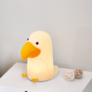 Mini <span class=keywords><strong>veilleuse</strong></span> en silicone en forme de <span class=keywords><strong>toucan</strong></span> mignon, rechargeable par USB, pour chambre d'enfant, avec LED à changement de couleur et fonction de gradation - Product Image 5
