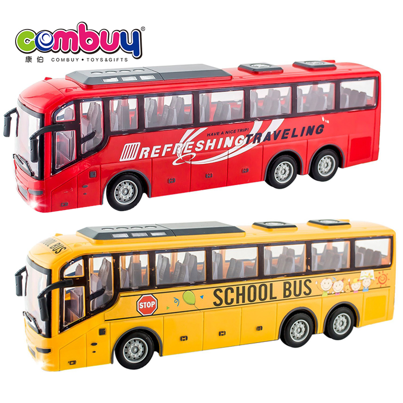 Autobús Urbano A Control Remoto 1:30 Con Luces – Juguete Realista Para Niños