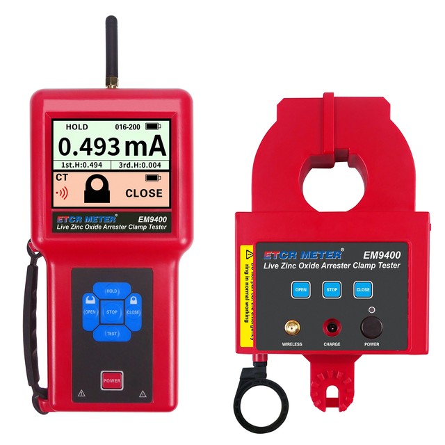 ETCR EM9400 Electrotechnical Instruments With Wireless Communication Live Zinc Oxide Arrester Leakage Current Tester