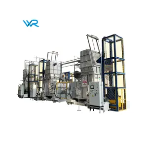 WanRan Dump-Type Concentrated Melting Furnace For Aluminum Ingots Temperature Holding improves the combustion efficiency