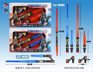 Lightsaber <span class=keywords><strong>Neopixel</strong></span> แสงดาบคอสเพลย์2สีผสมในหนึ่งกล่องของเล่นเด็ก - Product Image 3