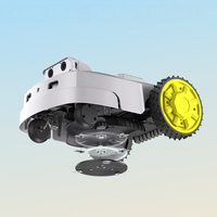 Cortacésped Inteligente Automático, Cortacésped Autónomo con Guiado de Precisión, Detección de Obstáculos, Capacidad para Todas las Superficies, Robot Cortacésped DIY