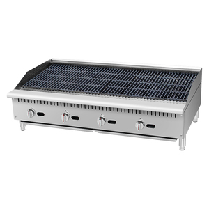 Equipo de Cocina Comercial Americano, Parrilla de Carbón a Gas de 48 Pulgadas para Asar Carnes, para Restaurantes y Barbacoas al Aire Libre - Product Image 2