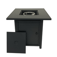 Brasero 50000 BTU sans fumée pour camping, terrasse extérieure, en acier Corten, barbecue, jardin