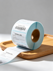 4x6-inch (102mm x 152mm) fan-shaped direct thermal self-adhesive <b>labels</b>; shipping <b>labels</b> address <b>labels</b>; thermal shipping <b>labels</b> - Product Image 3