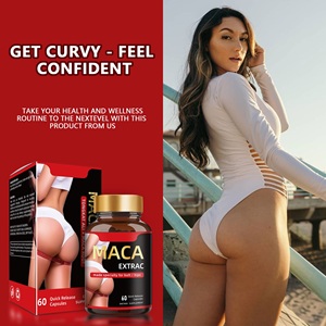 Capsules d'amélioration et de raffermissement des fesses à base d'extraits végétaux, certifiées Halal, 2 capsules par jour pour adultes - Product Image 2